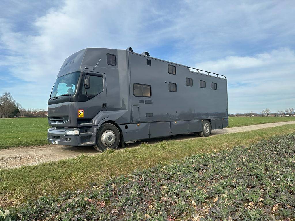 Zware paardenvrachtwagen (groot rijbewijs) Renault Premuim 340 1996 Tweedehands