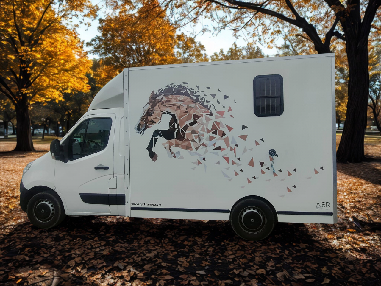 Kleine paardenvrachtwagen (B rijbewijs) ACR Renault Master 2018 Tweedehands