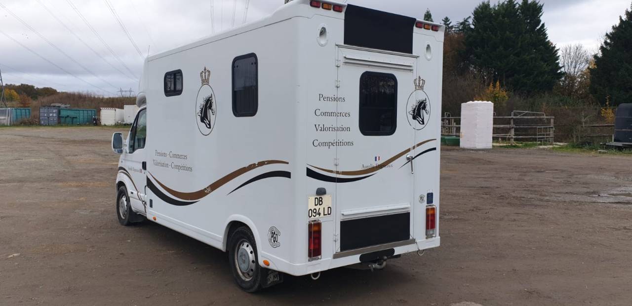 Kleine paardenvrachtwagen (B rijbewijs) Renault Renault Master 2009 Tweedehands