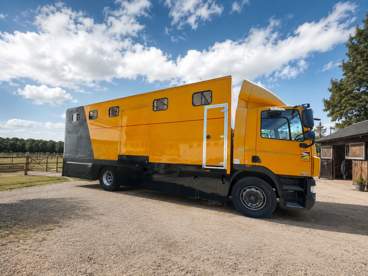 Zware paardenvrachtwagen (groot rijbewijs) Daf  2011 Tweedehands