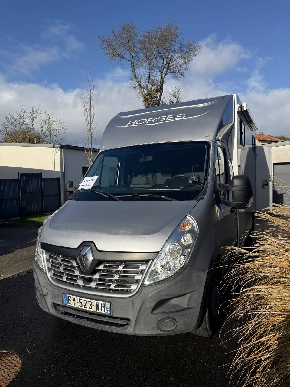 Kleine paardenvrachtwagen (B rijbewijs) Renault LESLY HORSE 2018 Tweedehands