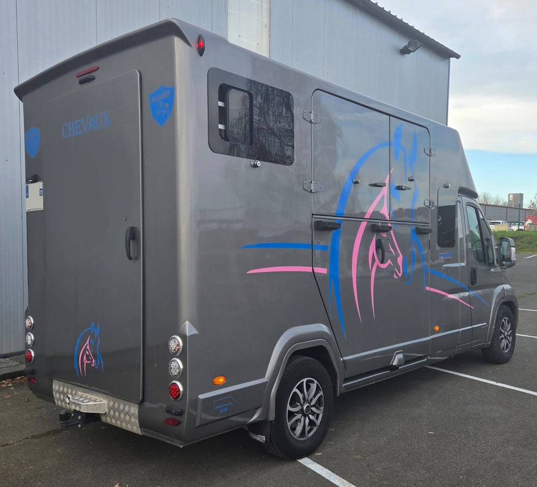 Kleine paardenvrachtwagen (B rijbewijs) Barbot Ducato 2022 Tweedehands