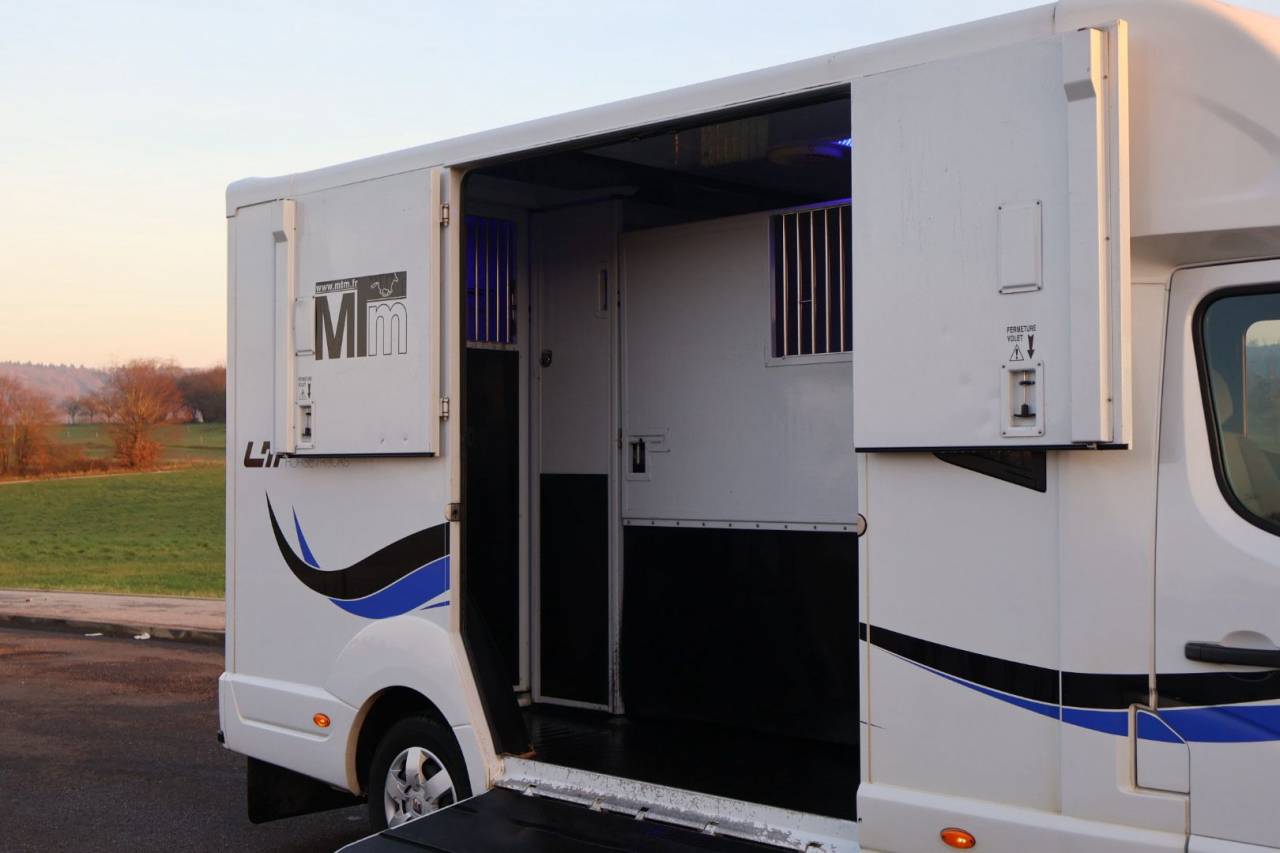 Kleine paardenvrachtwagen (B rijbewijs) MTM FILOVAN MASTER  2018 Tweedehands