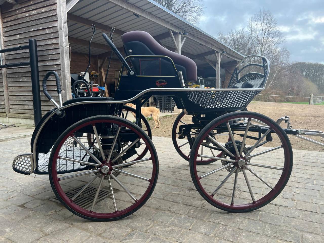 Rijtuigen - Marathon competitie Pouvreau  