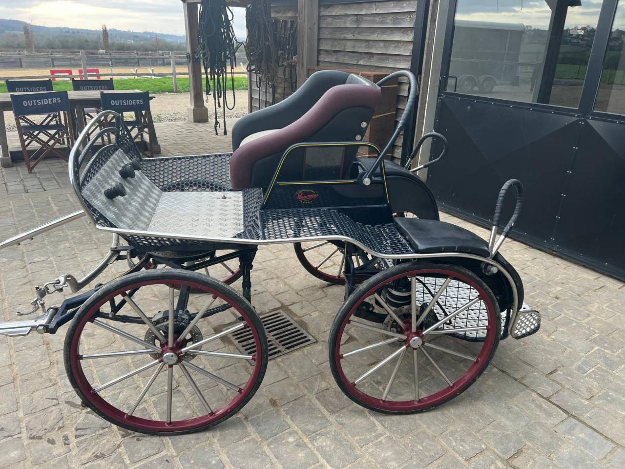 Rijtuigen - Marathon competitie Pouvreau  