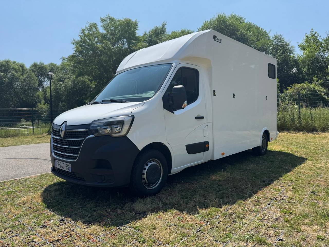 Kleine paardenvrachtwagen (B rijbewijs) AP Petit Renault Master 2019 Tweedehands