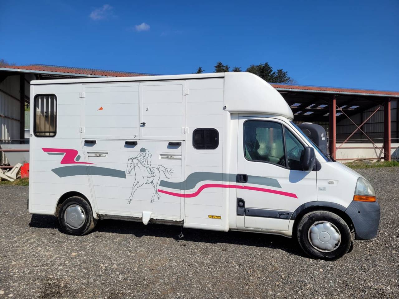 Kleine paardenvrachtwagen (B rijbewijs) Renault Rucel 2005 Tweedehands