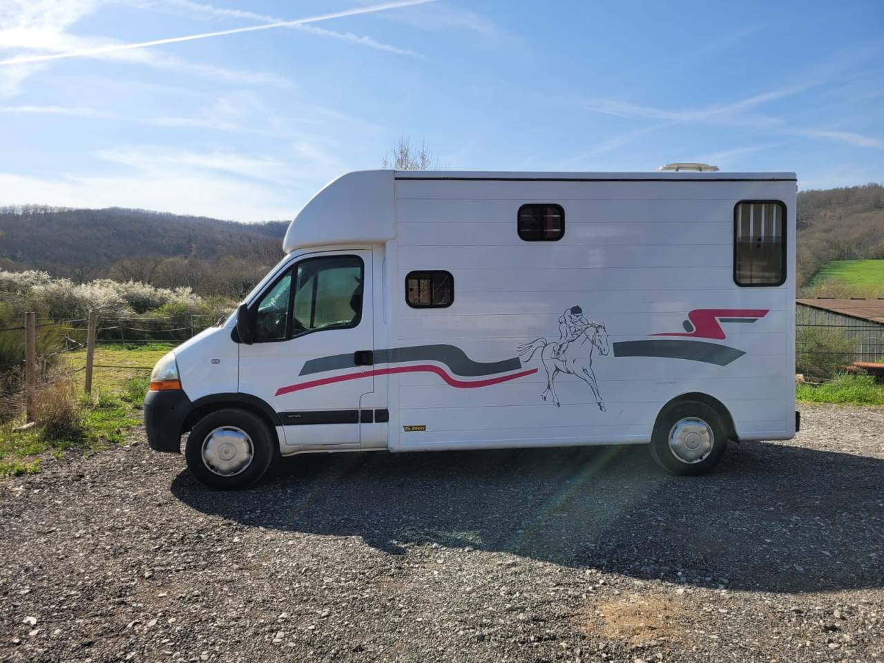 Kleine paardenvrachtwagen (B rijbewijs) Renault Rucel 2005 Tweedehands