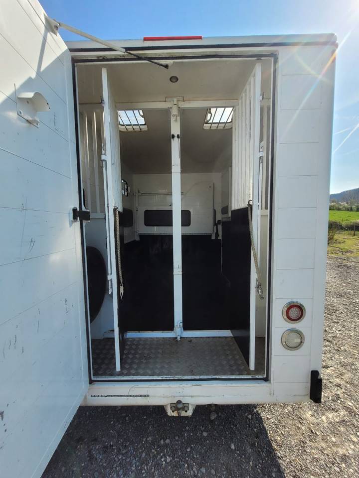 Kleine paardenvrachtwagen (B rijbewijs) Renault Rucel 2005 Tweedehands