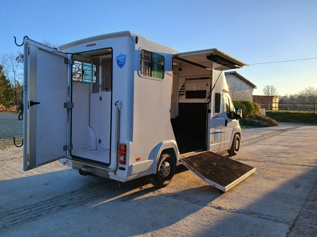 Kleine paardenvrachtwagen (B rijbewijs) Fiat  Fiat Ducato 2019 Tweedehands