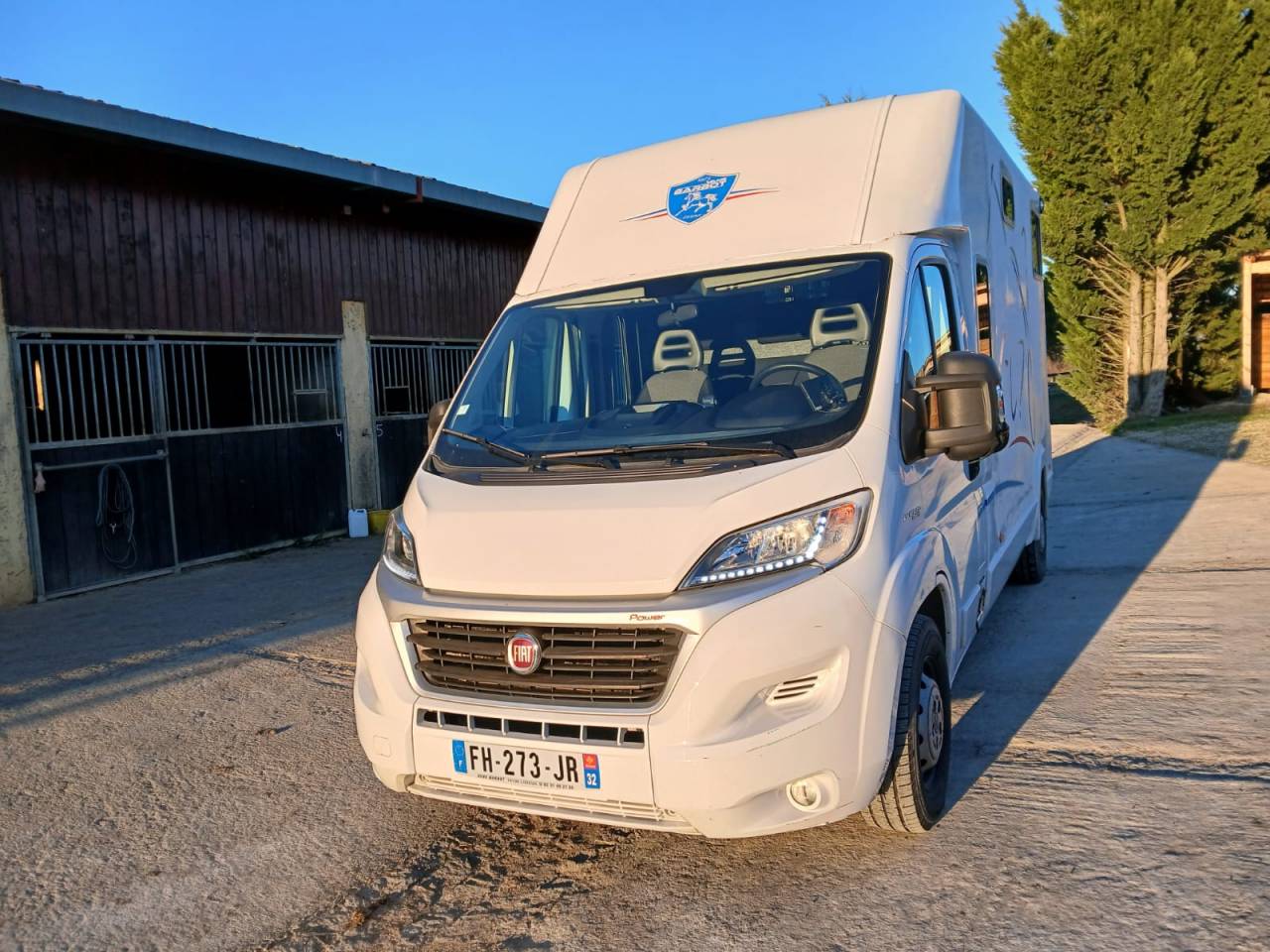 Kleine paardenvrachtwagen (B rijbewijs) Fiat  Fiat Ducato 2019 Tweedehands