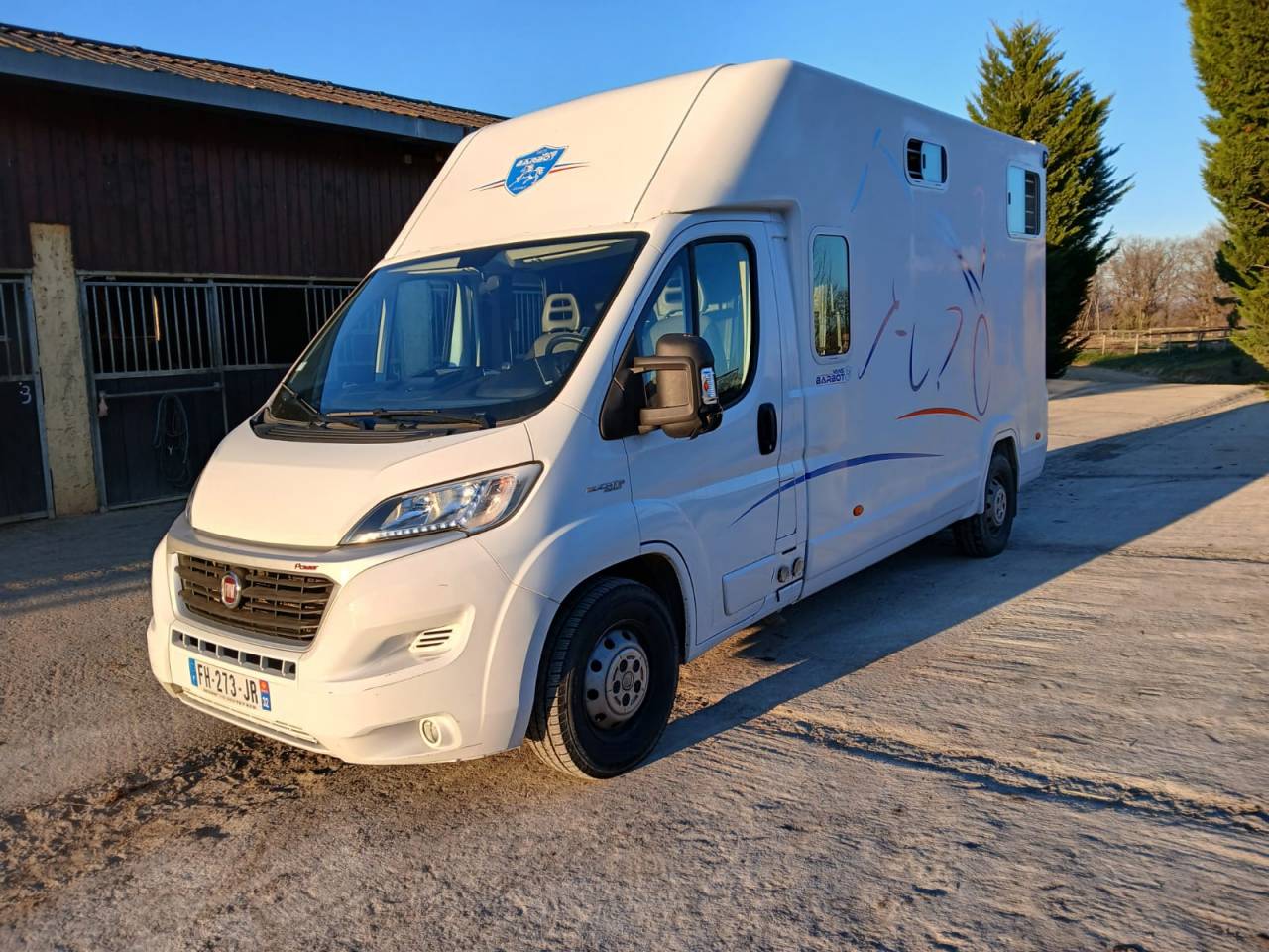 Kleine paardenvrachtwagen (B rijbewijs) Fiat  Fiat Ducato 2019 Tweedehands