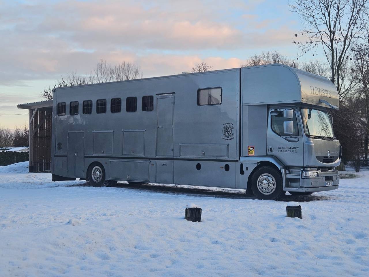 Zware paardenvrachtwagen (groot rijbewijs) Renault CONCEPTPGO 7 2007 Tweedehands