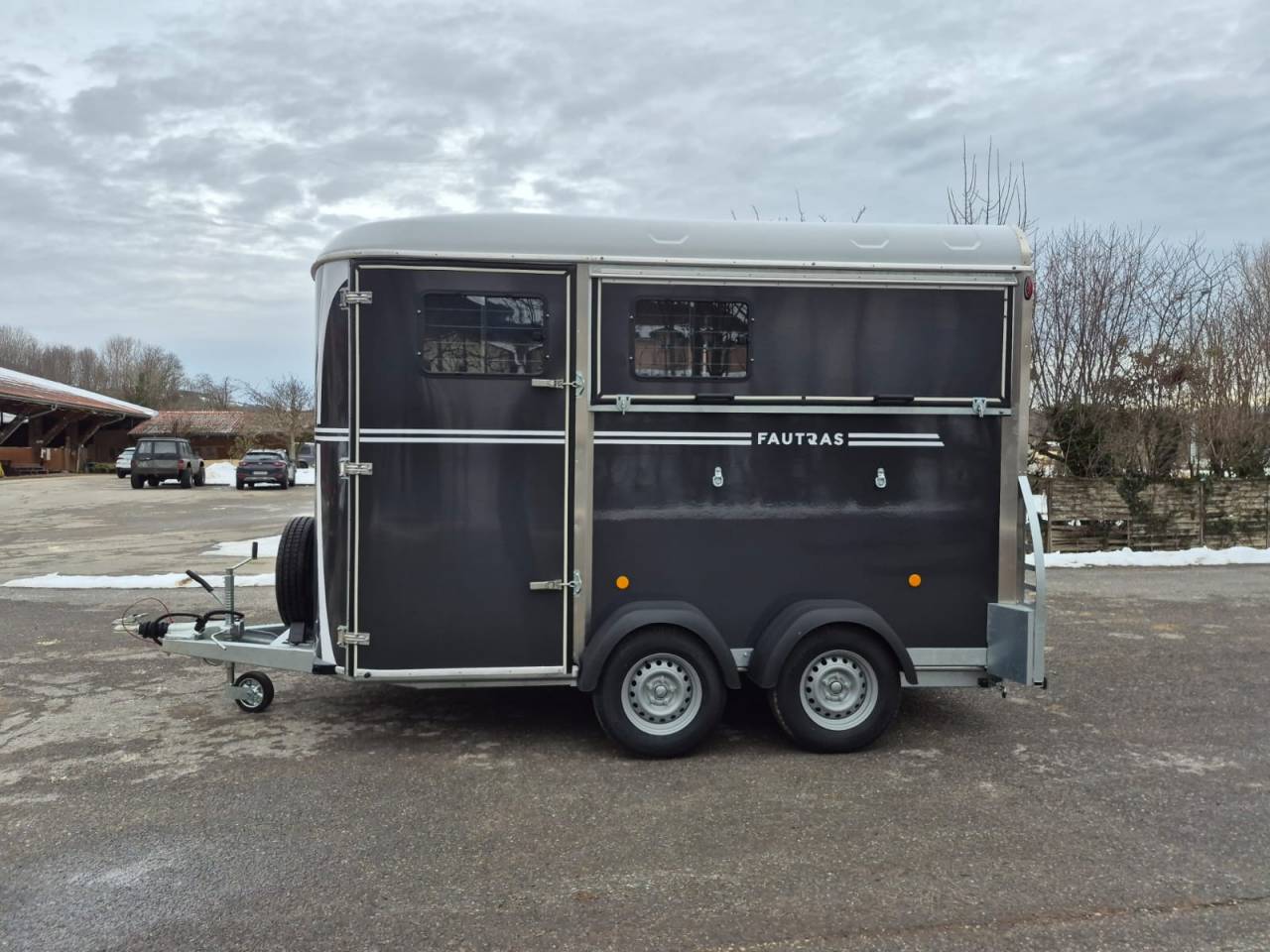 Paardentrailers Fautras Oblic X2 2 Paarden 2026 Nieuw