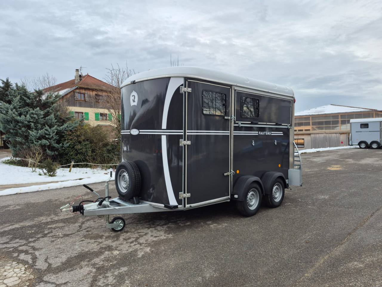 Paardentrailers Fautras Oblic X2 2 Paarden 2026 Nieuw