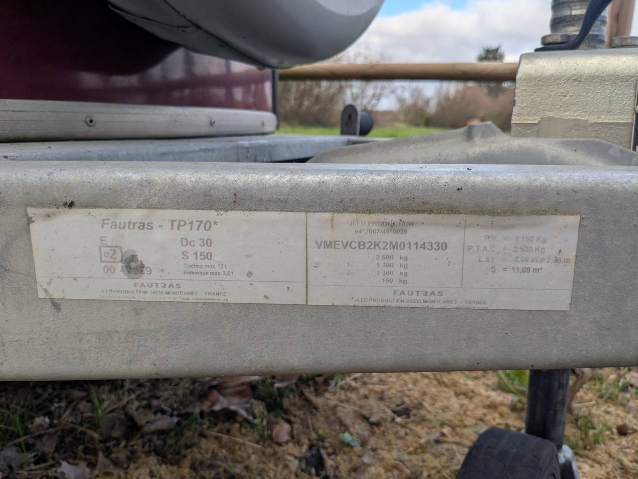 Paardentrailers Fautras Oblic + 2 2 Paarden 2022 Tweedehands