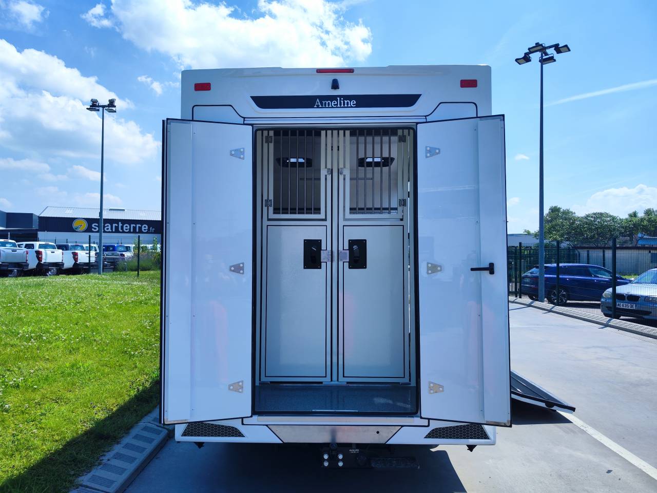 Kleine paardenvrachtwagen (B rijbewijs) Ameline HARAS  2026 Tweedehands