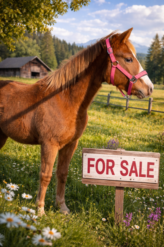 Veulen (vr) Paint Horse Te koop 2025 Vos