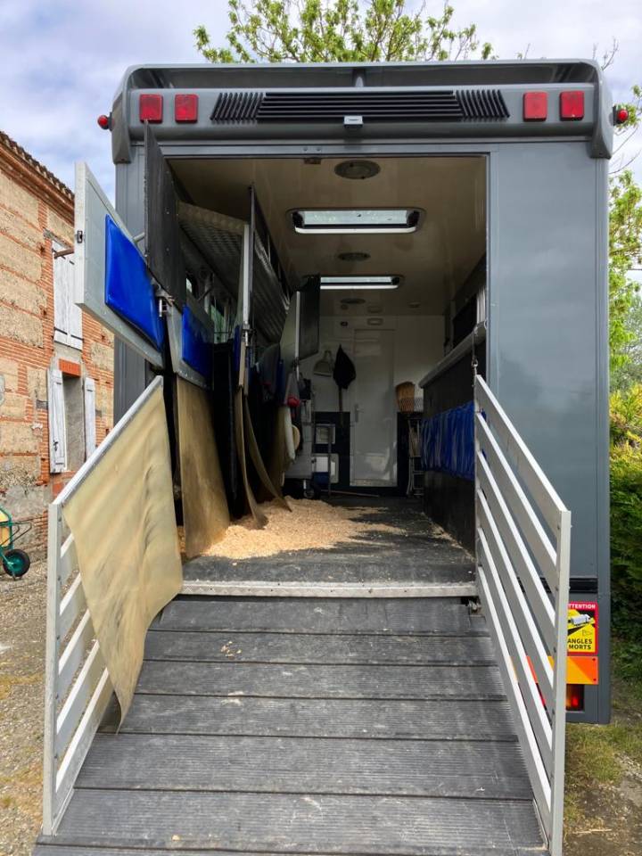 Zware paardenvrachtwagen (groot rijbewijs) Mercedes AK 2004 Tweedehands