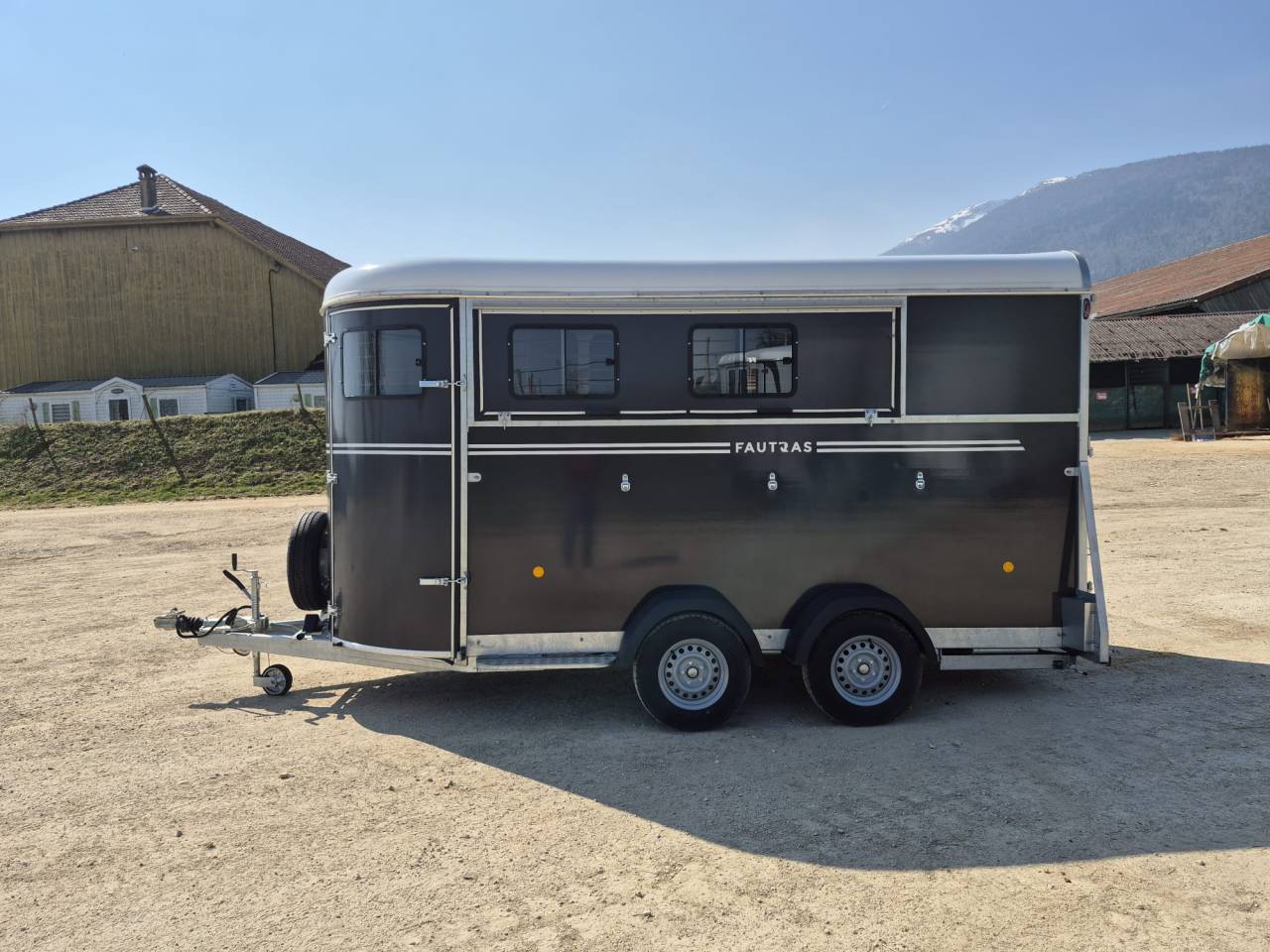 Paardentrailers Fautras oblic +3 3 Paarden 2026 Nieuw