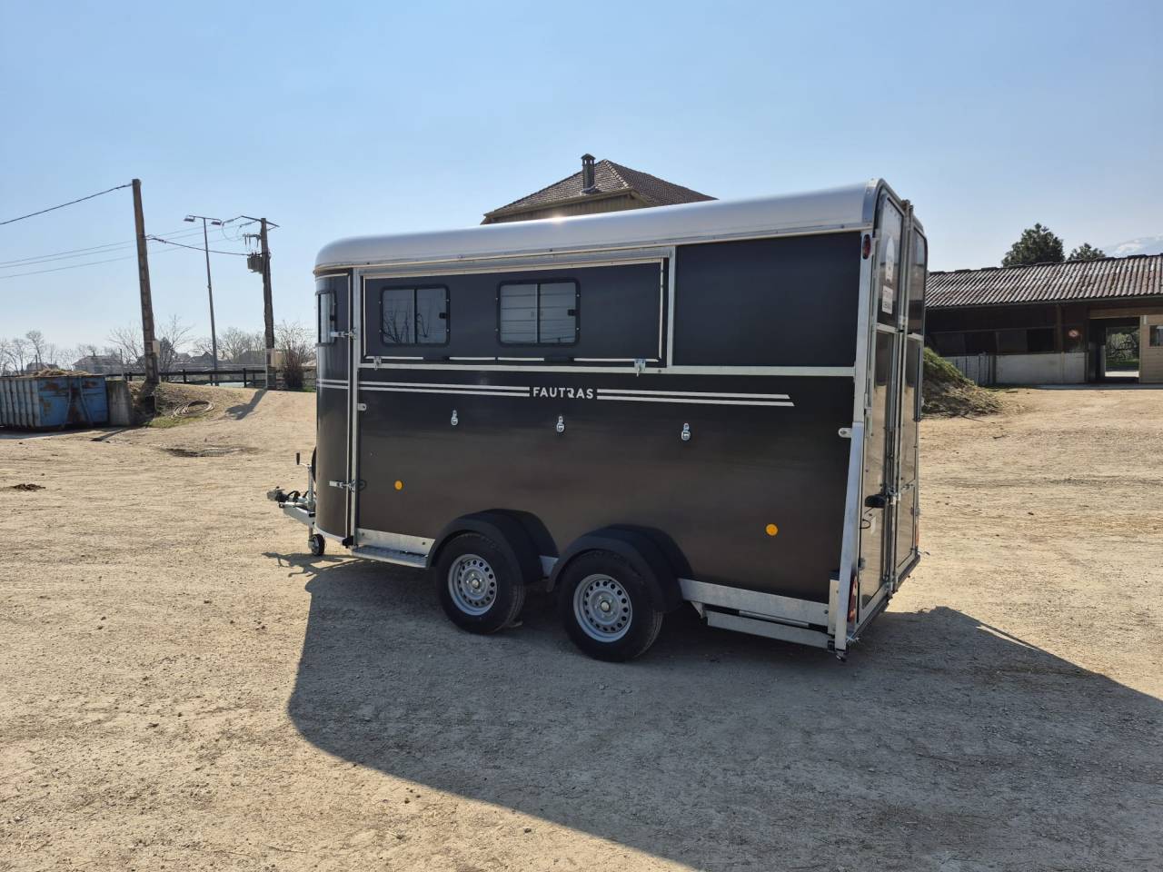 Paardentrailers Fautras oblic +3 3 Paarden 2026 Nieuw