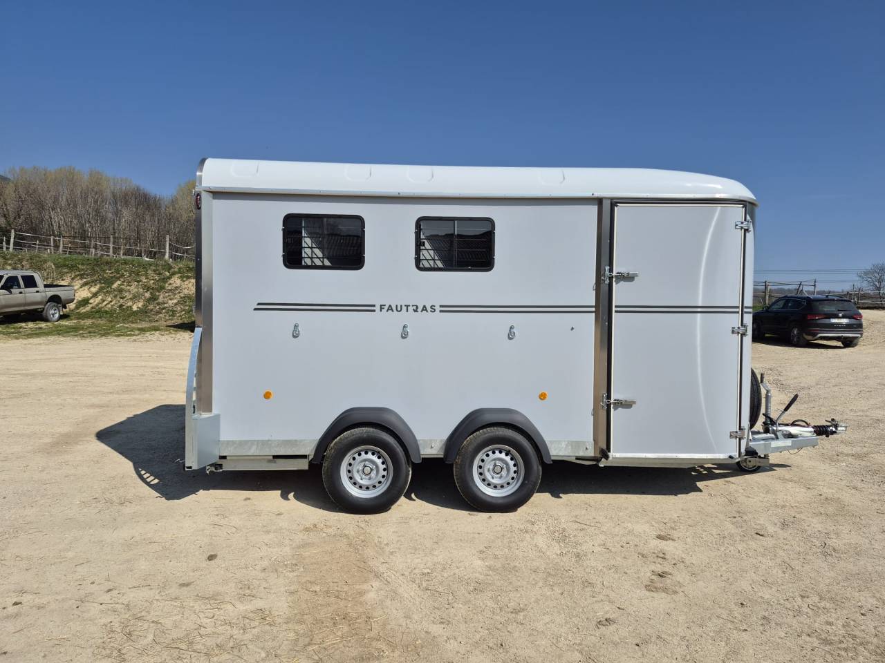 Paardentrailers Fautras oblic X3 3 Paarden 2026 Nieuw