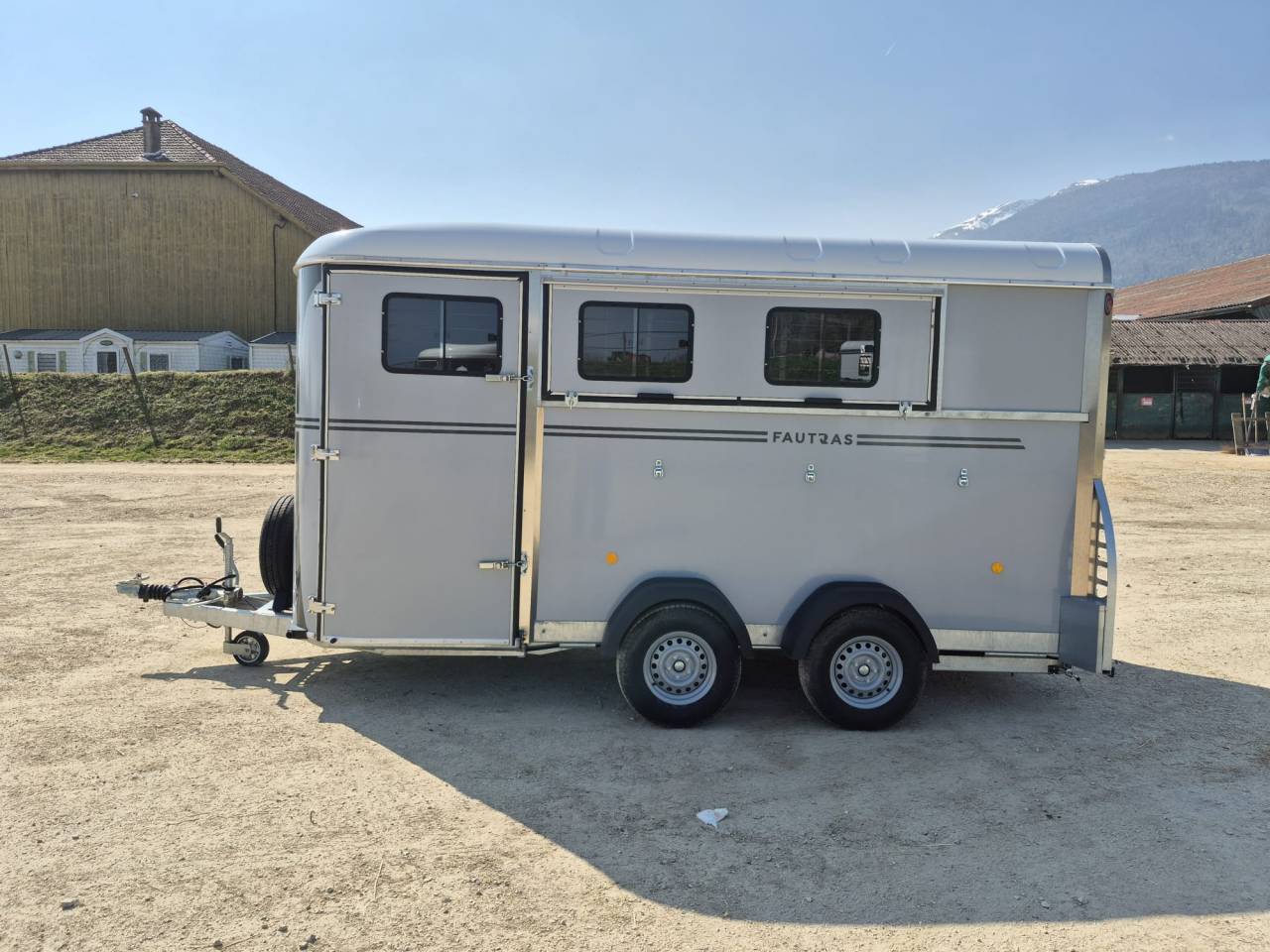 Paardentrailers Fautras oblic X3 3 Paarden 2026 Nieuw