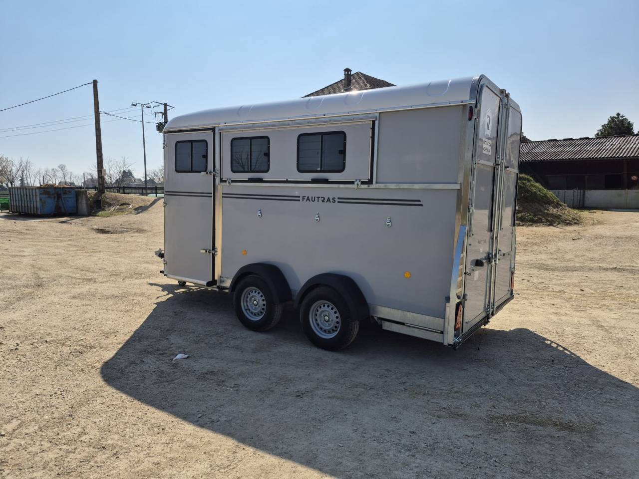 Paardentrailers Fautras oblic X3 3 Paarden 2026 Nieuw