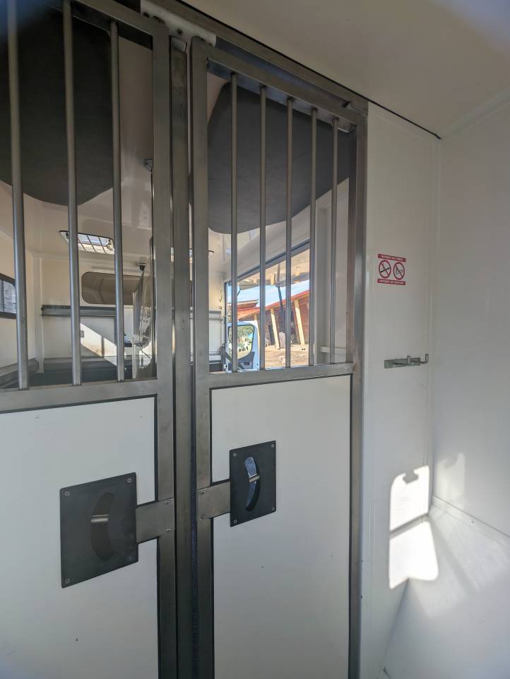 Kleine paardenvrachtwagen (B rijbewijs) Ameline HARAS 3 PLACES RENAULT MASTER 2016 Tweedehands