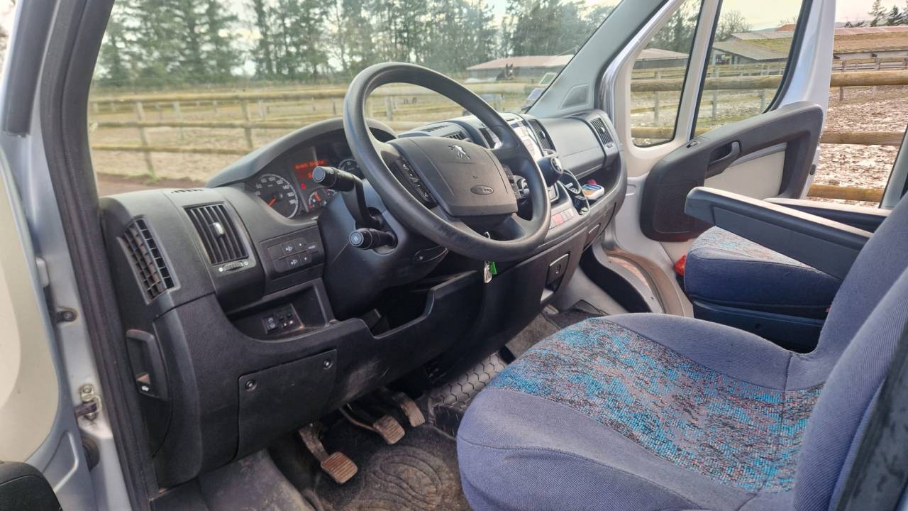 Kleine paardenvrachtwagen (B rijbewijs) Theault peugeot  master 2013 Tweedehands