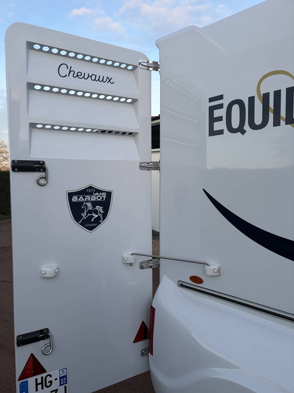 Paardentrailers Barbot Turbovan 1,5 Paard 2025 Nieuw