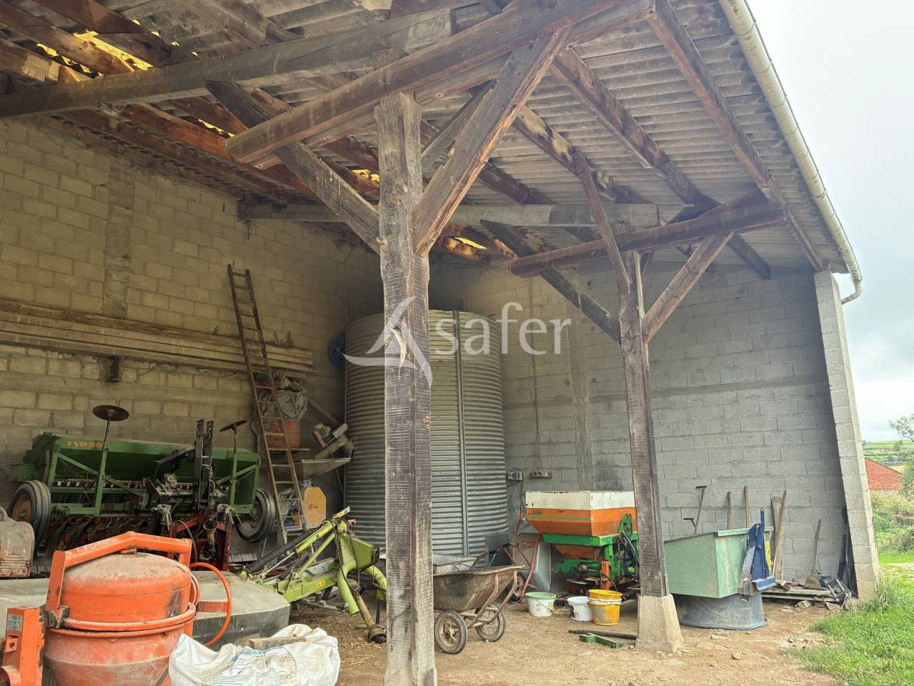 Graan exploitatie Koop Sa&ocirc;ne-et-Loire