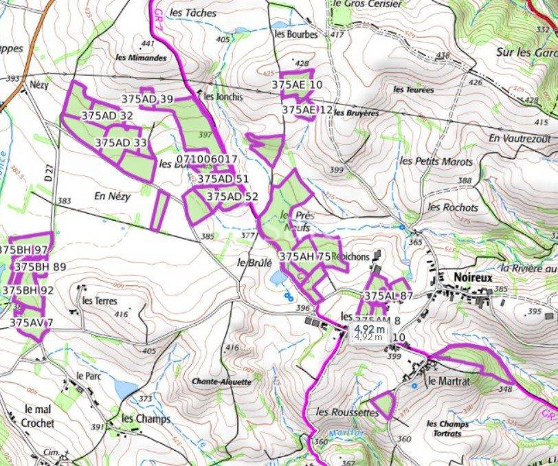 Graan exploitatie Koop Sa&ocirc;ne-et-Loire