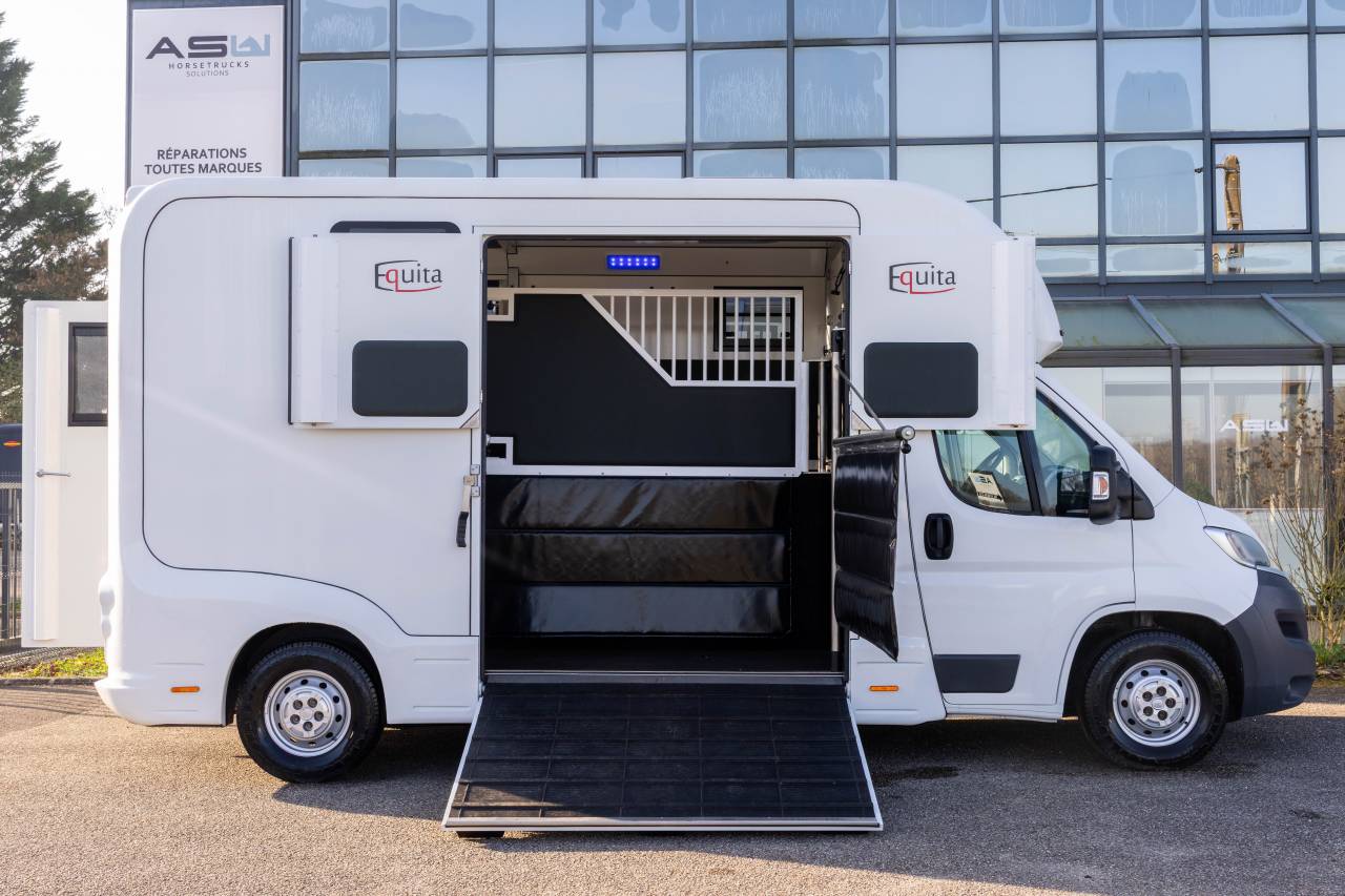 Kleine paardenvrachtwagen (B rijbewijs) Fiat  FIAT DUCATO 2016 Tweedehands
