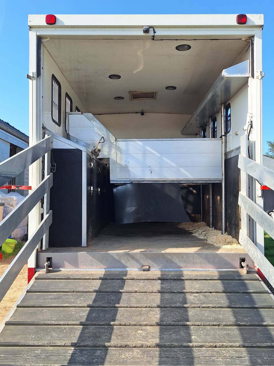 Paardenvrachtwagen 4 paarden Iveco