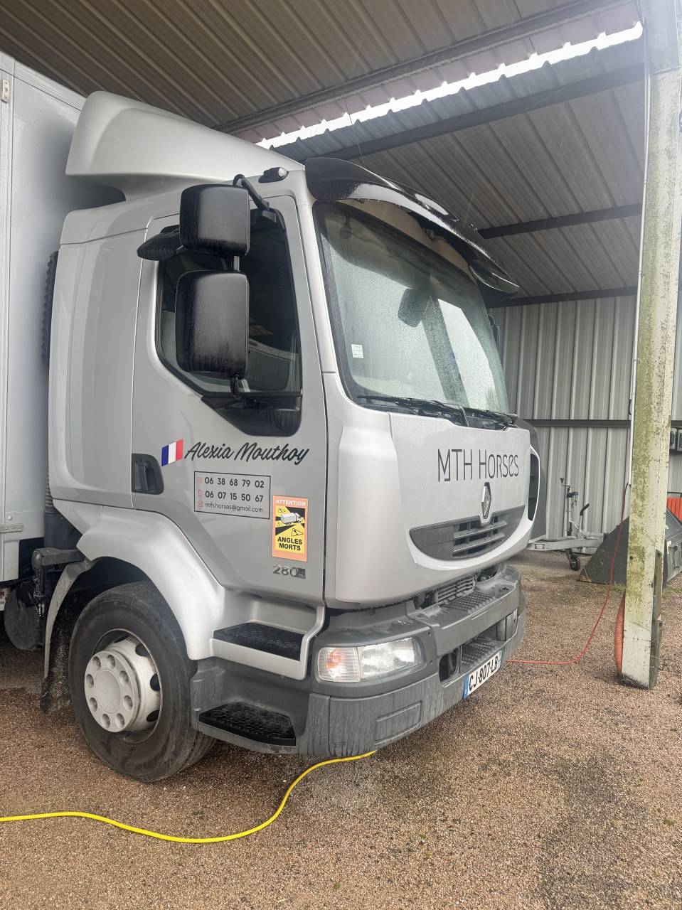 Zware paardenvrachtwagen (groot rijbewijs) Theault  2009 Tweedehands