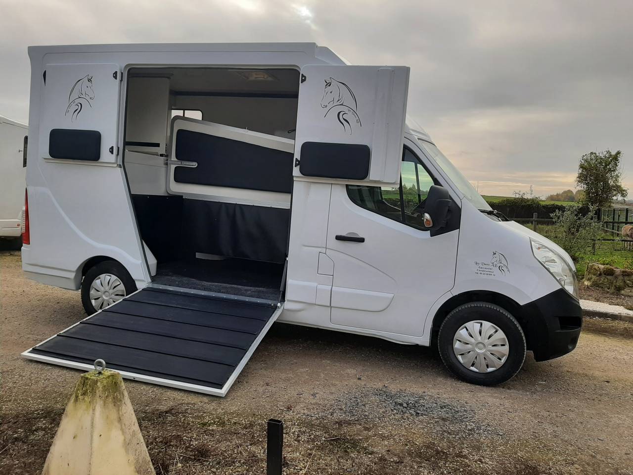 Kleine paardenvrachtwagen (B rijbewijs) Renault Master 2017 Tweedehands