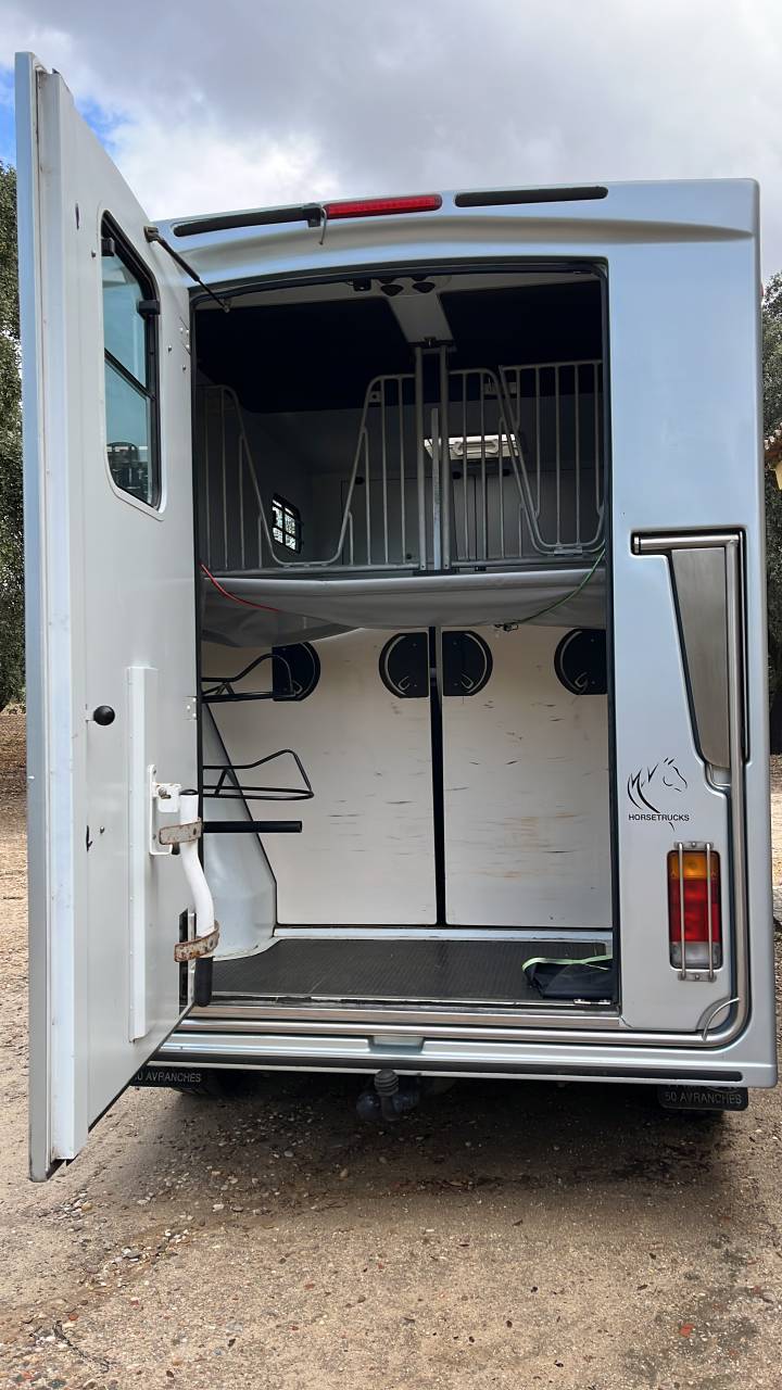 Kleine paardenvrachtwagen (B rijbewijs) Renault Master 2007 Tweedehands