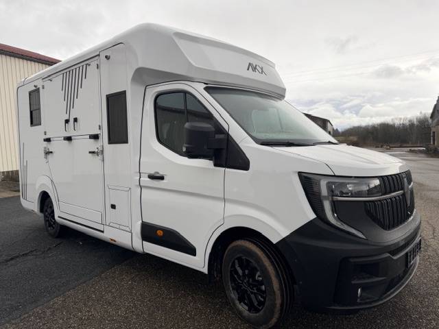 Kleine paardenvrachtwagen (B rijbewijs) AKX Renault Master 2026 Nieuw