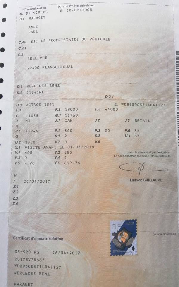 Zware paardenvrachtwagen (groot rijbewijs) Mercedes Actros  2005 Tweedehands