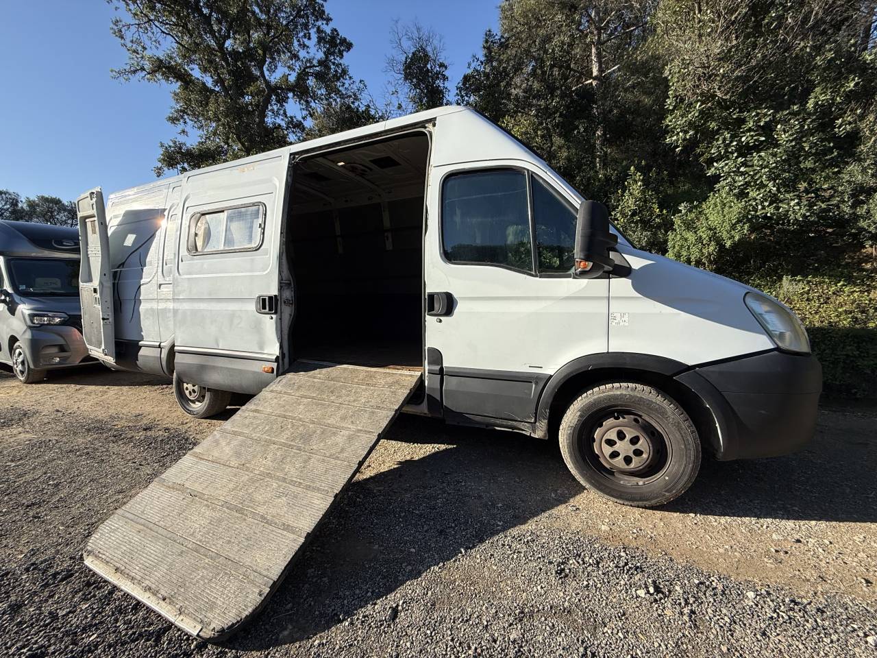 Kleine paardenvrachtwagen (B rijbewijs) Iveco Daily 2007 Tweedehands