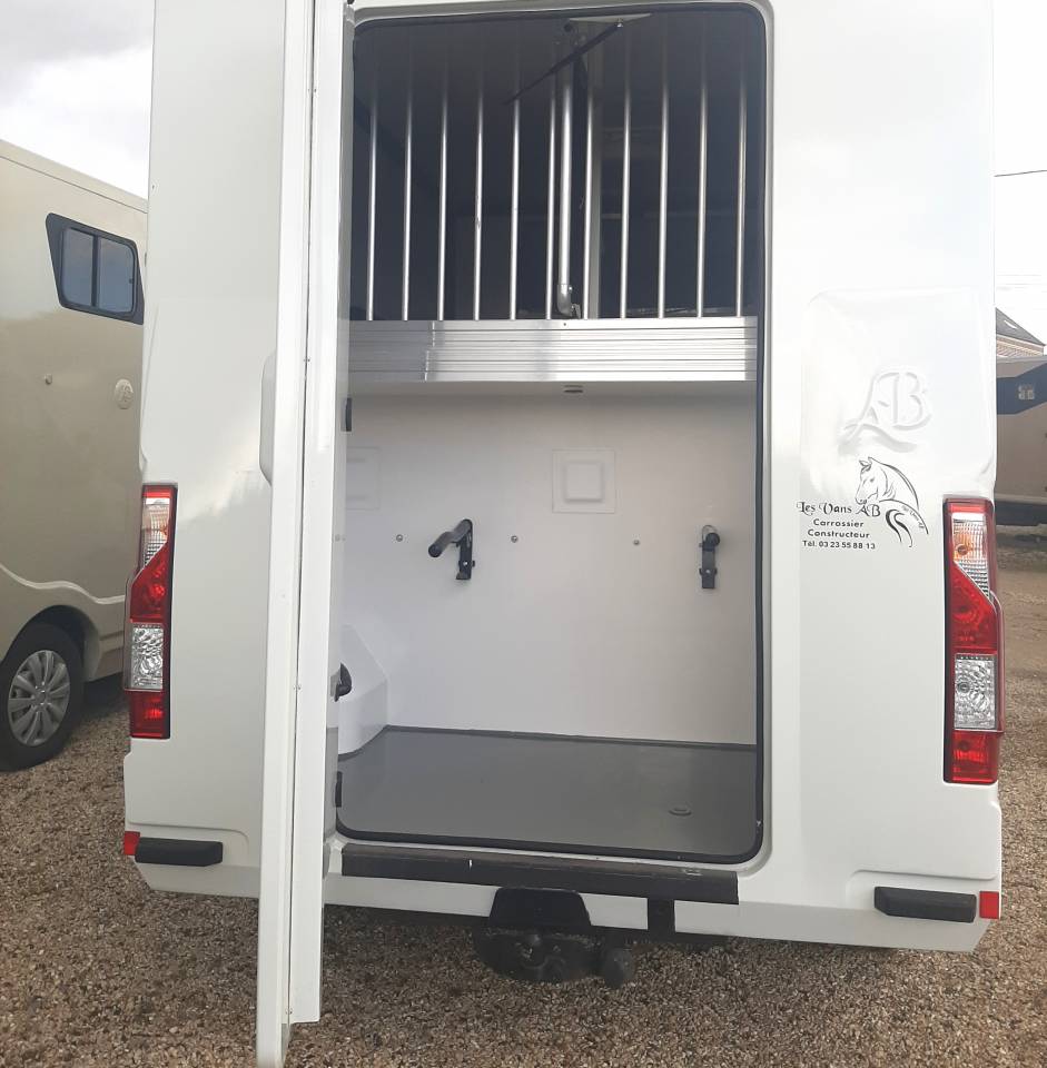 Kleine paardenvrachtwagen (B rijbewijs) Renault Master 2018 Tweedehands
