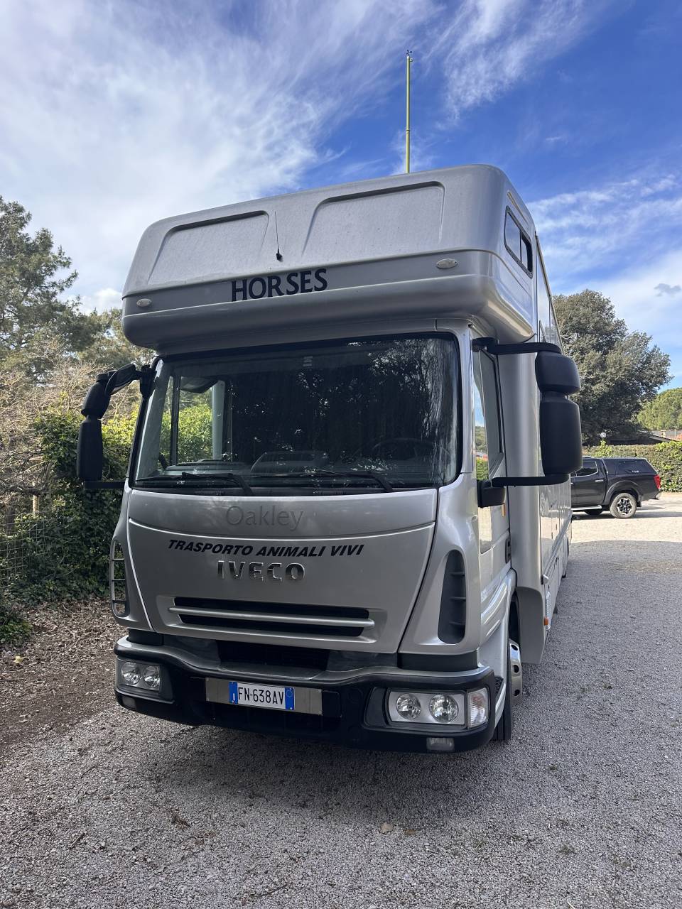 Kleine paardenvrachtwagen (B rijbewijs) Oakley IVECO  2005 Tweedehands