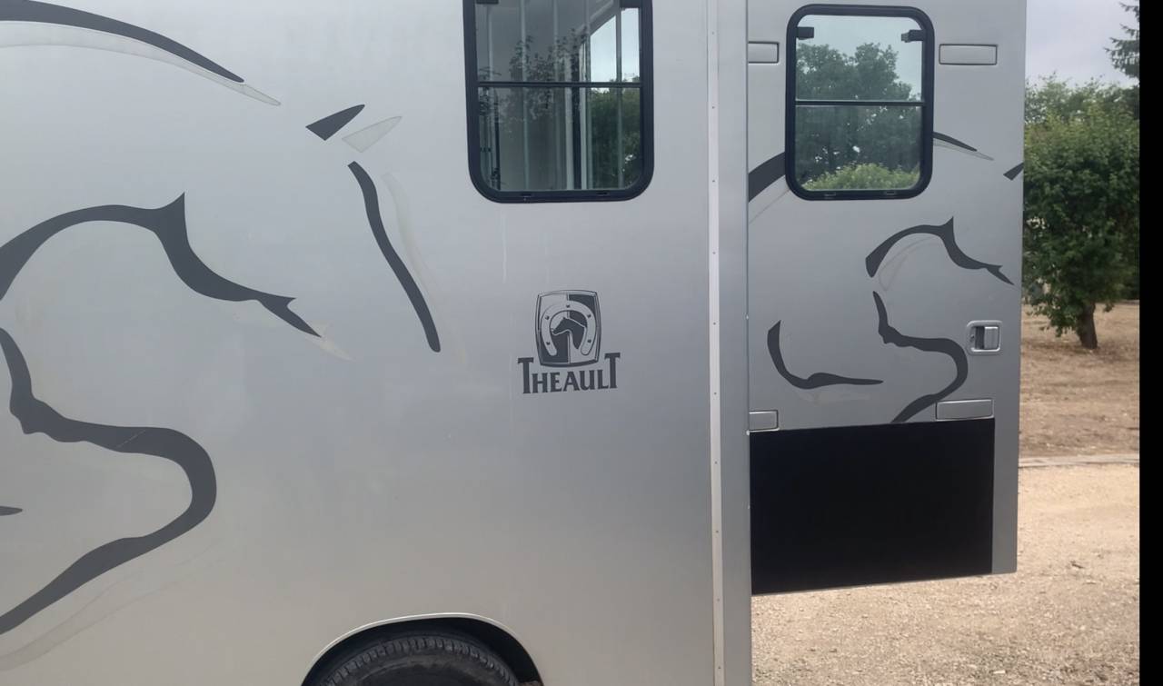 Kleine paardenvrachtwagen (B rijbewijs) Theault  2007 Tweedehands