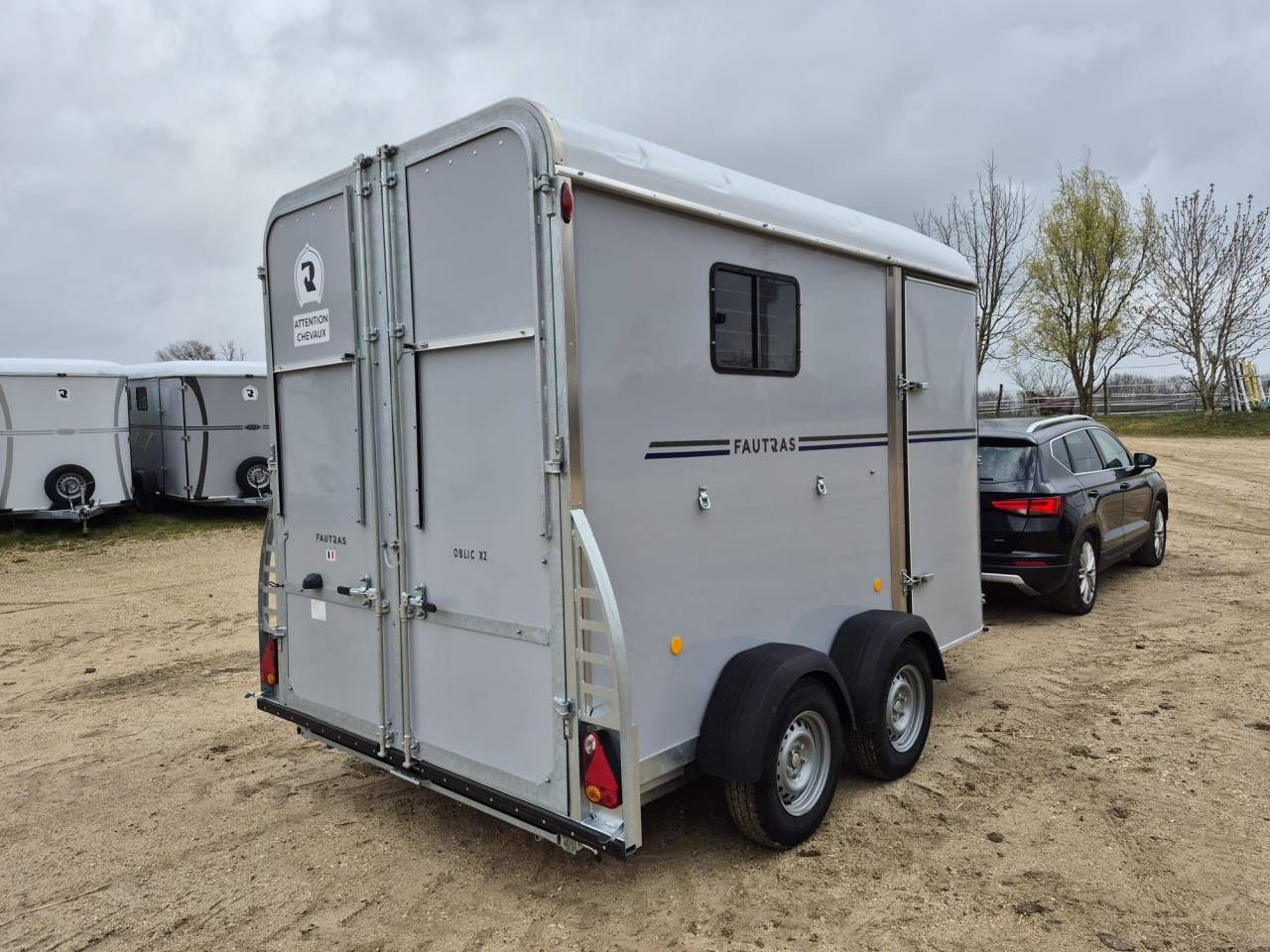 Paardentrailers Fautras Oblic X2 2 Paarden 2026 Nieuw