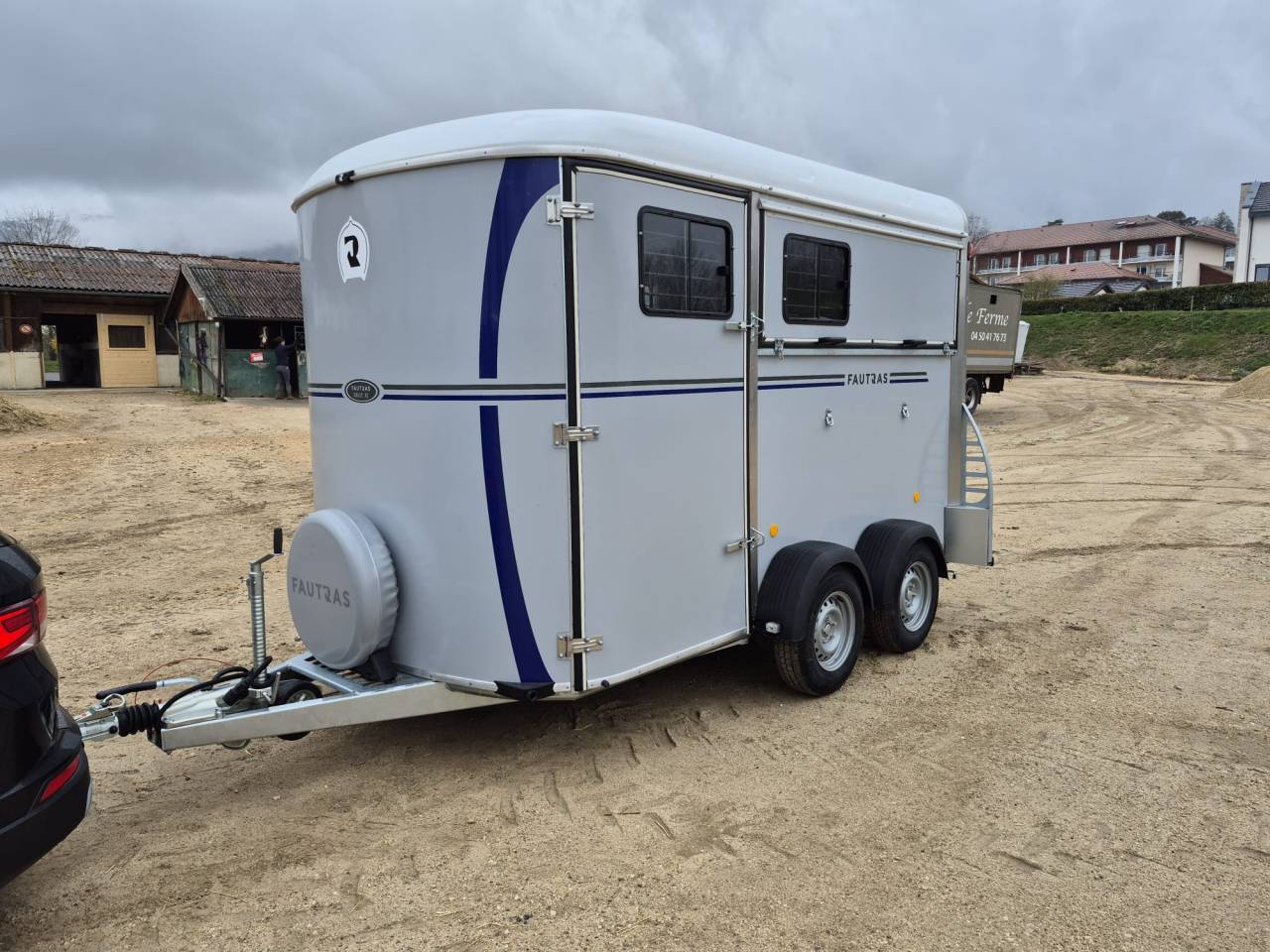 Paardentrailers Fautras Oblic X2 2 Paarden 2026 Nieuw