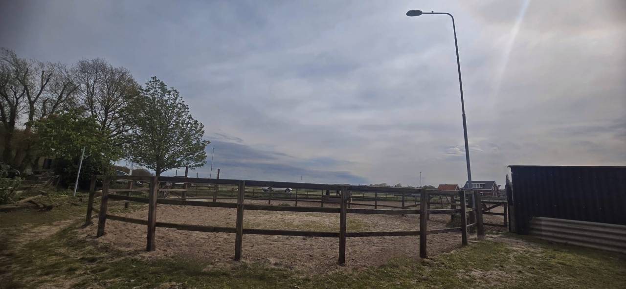 Plek vrij op unieke paddock paradise met 24/7 buiten