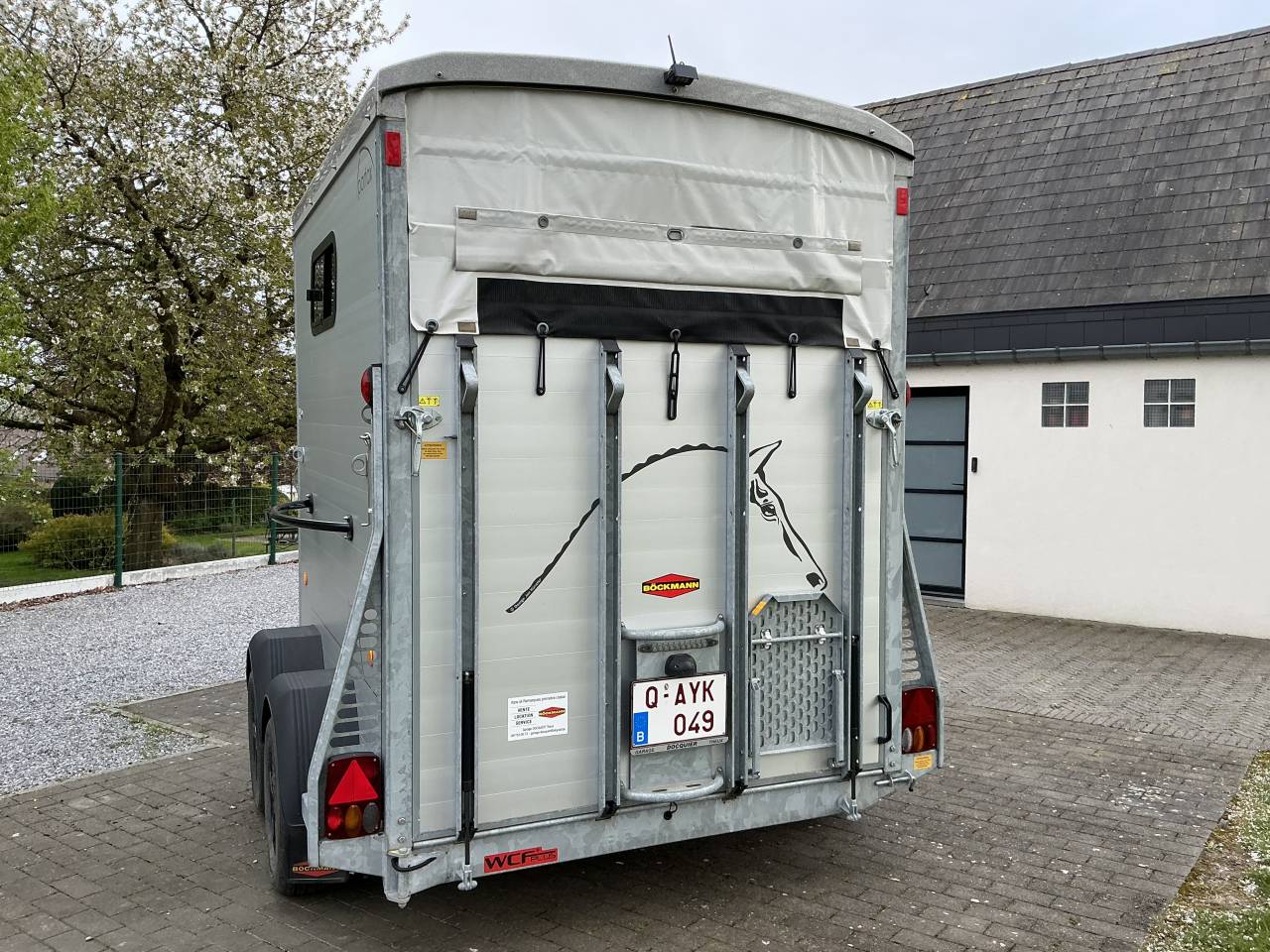 Paardentrailers Bockmann PORTAX E 2 Paarden 2021 Tweedehands