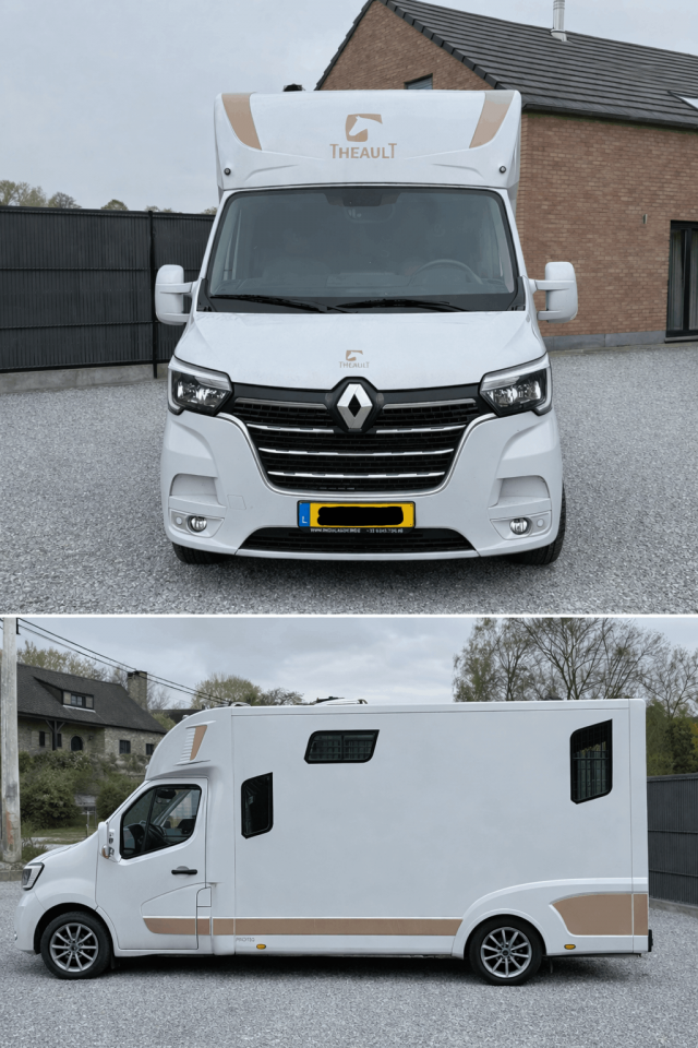 Kleine paardenvrachtwagen (B rijbewijs) Theault THEAULT RENAULT MASTER 2021 Tweedehands