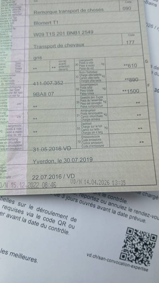 Paardentrailers Blomert T1 1,5 Paard 2016 Tweedehands